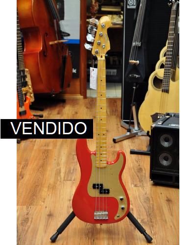Fender Classic Series 50's P Bass Fiesta Red MN